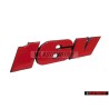 VW Original 16V Avant Embleme Monogramme Logo Rouge - 1H6853679G
