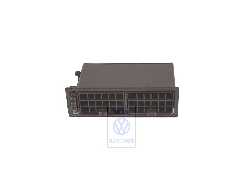 VW Original Aerateur Brun Selle/Blanc - 161820703A FB5