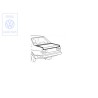 VW Original Coffre Arriere - 161827025B