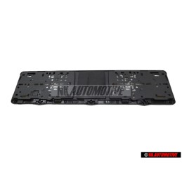 VW Original Support Plaque De Police Autoluminescente - 000071801BC