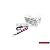 VW Original Ruban Porte-Cles Bleu Fonce - 000087610T 530