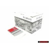 Audi Original S6 Arrière Embleme Monogramme Logo Chrome Rouge - 4A9853735B 2ZZ