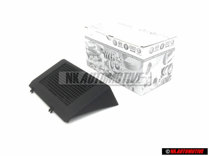 VW Original Ecran De Haut-Parleur Noir Satine - 171857209A 01C