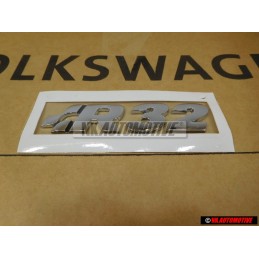 VW Original R32 Arrière Embleme Monogramme Logo Chrome - 1J0853675Q 739