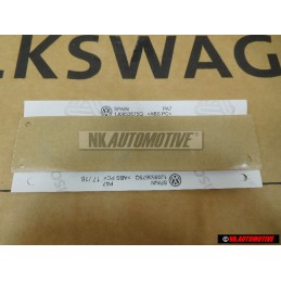 VW Original R32 Arrière Embleme Monogramme Logo Chrome - 1J0853675Q 739