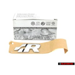 VW Original R Arrière Embleme Monogramme Logo Chrome - 1J0853675AN739