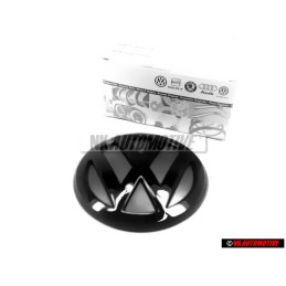 VW Original Arrière Embleme Logo Noir - 1J6853630A 041