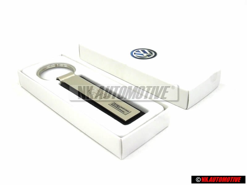 VW Original Porte-Code Argent/Noir - 000087010F YPN
