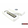 VW Original Porte-Code Argent/Noir - 000087010F YPN