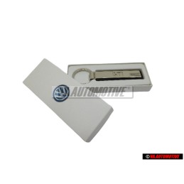 VW Original Porte-Code Argent/Noir - 000087010F YPN
