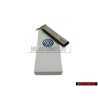 VW Original Porte-Code Argent/Noir - 000087010F YPN