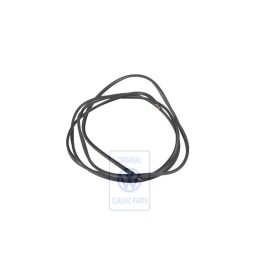 VW Original Baguette Deco Pour Pare-Chocs Noir Satine - 165853981B 01C