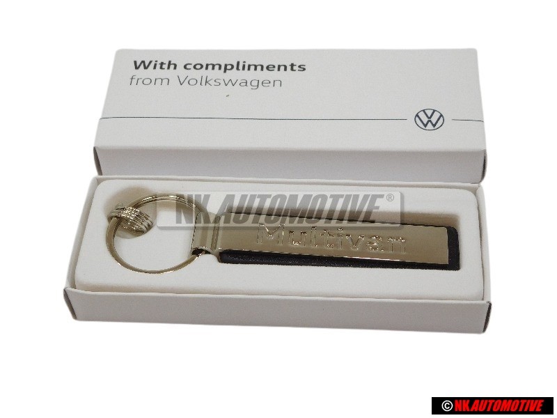 VW Original Porte-Code Argent/Noir - 000087010AAYPN