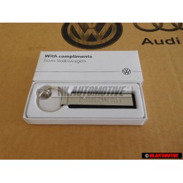 VW Original Porte-Code Argent/Noir - 000087010AAYPN