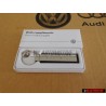 VW Original Porte-Code Argent/Noir - 000087010AAYPN