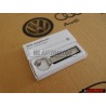 VW Original Porte-Code Argent/Noir - 000087010AAYPN