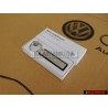 VW Original Porte-Code Argent/Noir - 000087010AAYPN