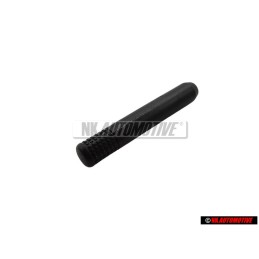 VW Original Bouton P. Tringle De Surete Noir Satine - 6N0837187A 01C