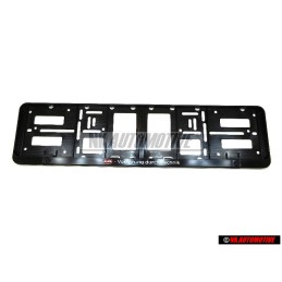 Audi Original License Plate Holder Vorsprung Durch Technik - A16-2285