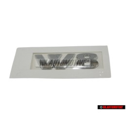 VW Original W8 Arrière Embleme Monogramme Logo Chrome - 3B0853675R 739
