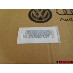 VW Original W8 Arrière Embleme Monogramme Logo Chrome - 3B0853675R 739