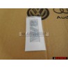 VW Original W8 Arrière Embleme Monogramme Logo Chrome - 3B0853675R 739