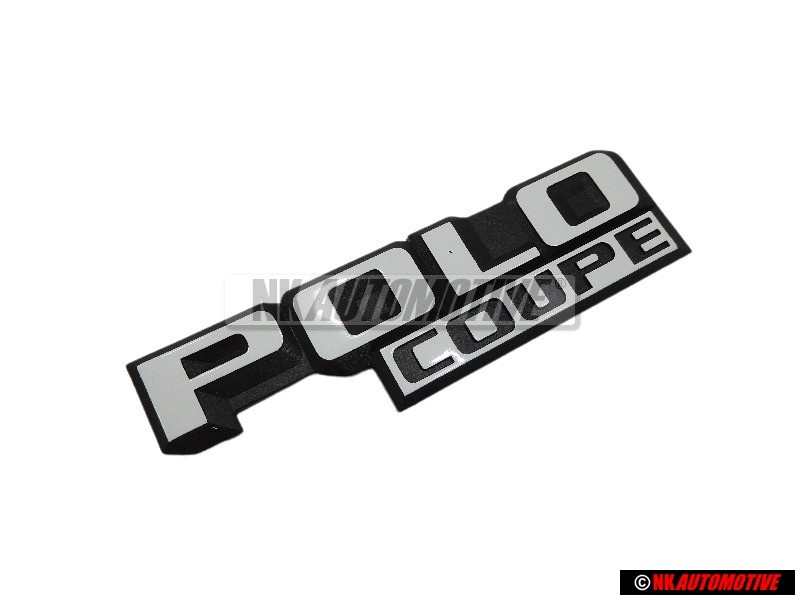VW Original POLO COUPE Arrière Embleme Monogramme Logo - 871853687 QK6