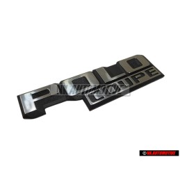 VW Original POLO COUPE Arrière Embleme Monogramme Logo - 871853687 GX2