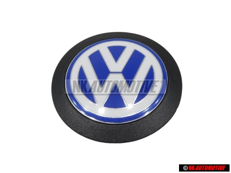 VW Original Couverture Du Moteur Embleme Logo Bleu Blanc- 038103940F