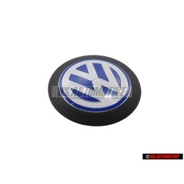 VW Original Couverture Du Moteur Embleme Logo Bleu Blanc- 038103940F