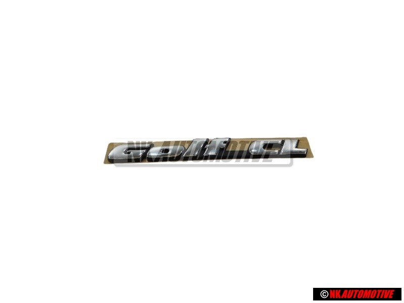 VW Original GOLF CL Arrière Embleme Monogramme Logo Chrome - 1H6853687AAZ10