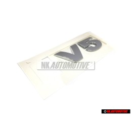 VW Original V5 Arrière Embleme Monogramme Logo Chrome - 1J0853675D 739
