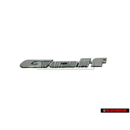 VW Original GOLF Arrière Embleme Monogramme Logo Chrome - 1H6853687AH