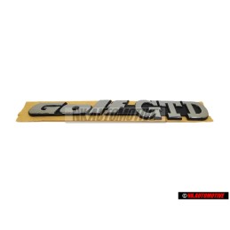 VW Original GOLF GTD Arrière Embleme Monogramme Logo Chrome - 1H6853687AE