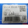2x SKF Essieu Avant Coupelle De Suspension Avec Roulement - VKDA 35110 T