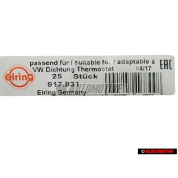 ELRING Boîtier Du Thermostat Joint D'étanchéité - 917.931