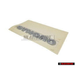 VW Original SYNCRO Arrière Embleme Monogramme Logo Chrome - 3B0853675F 739