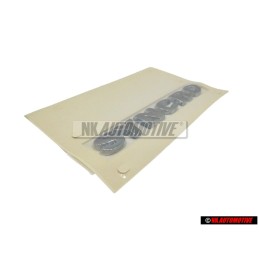 VW Original SYNCRO Arrière Embleme Monogramme Logo Chrome - 3B0853675F 739