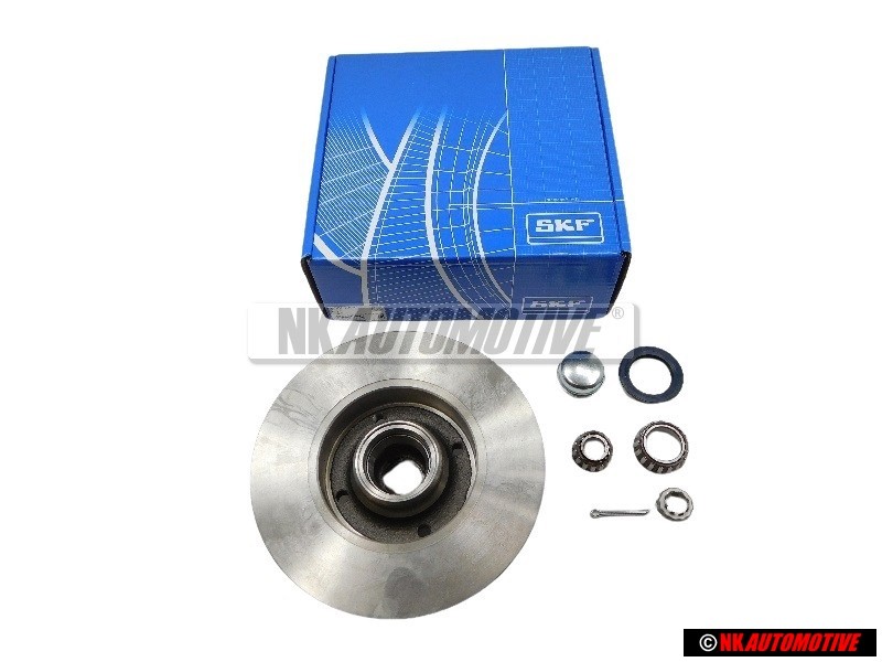 SKF Essieu Arrièrede Disque de Frein 226x10 4/100 Avec Roulement - VKBD 1004