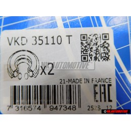 2x SKF Essieu Avant Coupelle De Suspension Roulement - VKD 35110 T