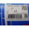 SKF Essieu Arrièrede Amortisseur Kit Protection La Poussière - VKDP 43102 T