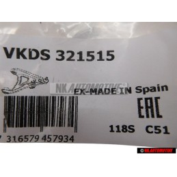 SKF Essieu Avant Gauche Suspension De Roue Bras De Liaison - VKDS 321515