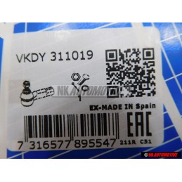 SKF Essieu Avant Droite Rotule De Barre De Connexion - VKDY 311019