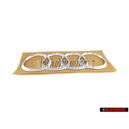 Audi Original Anneaux Arrière Embleme Logo Chrome - 4G8853742A 2ZZ