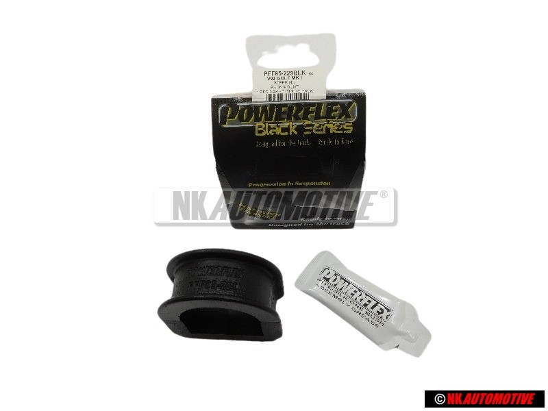 POWERFLEX BLACK SERIES Front Steering Rack Mount Bush Left - PFF85-229BLK