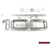 Audi Original 100 Arrière Embleme Monogramme Logo Chrome - 4A9853741 2ZZ