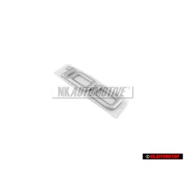 Audi Original 100 Arrière Embleme Monogramme Logo Chrome - 4A9853741 2ZZ