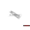 Audi Original 100 Arrière Embleme Monogramme Logo Chrome - 4A9853741 2ZZ