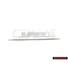 Audi Original 100 Arrière Embleme Monogramme Logo Chrome - 4A9853741 2ZZ