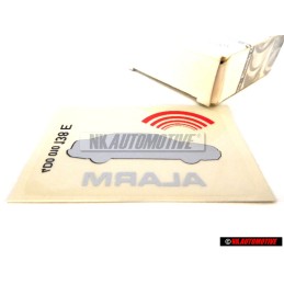 Audi Original Etiquette 'Alarm' - 4D0010138E